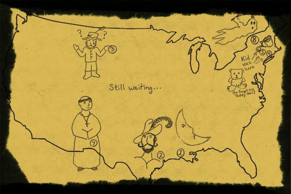 Just waiting for you and a shovel!