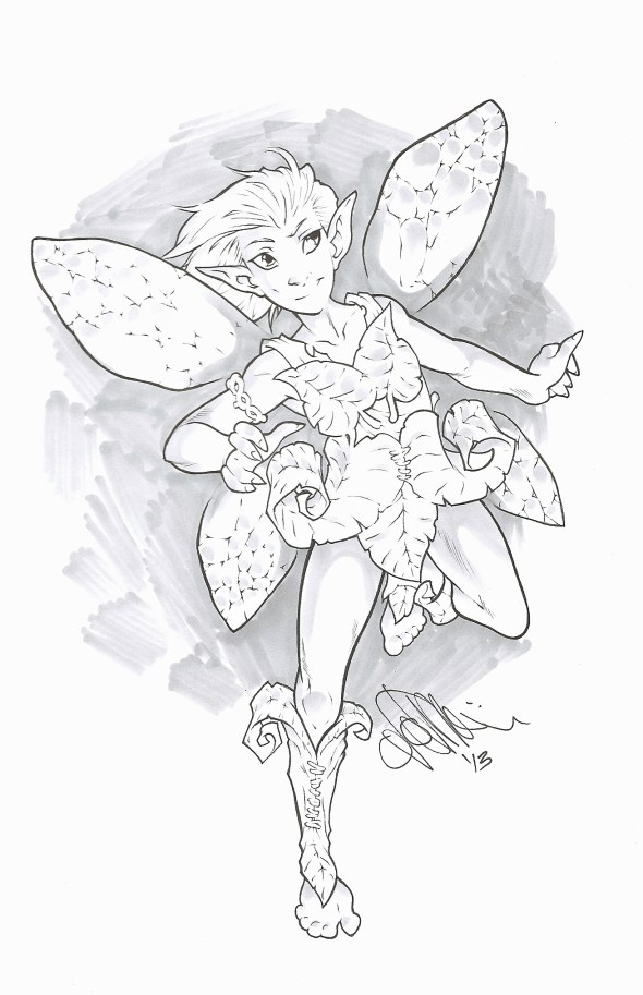 Autumn, a fairy with a big heart.  