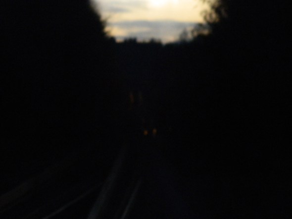 hill light viewing north