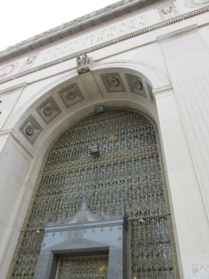 An impressive front door!