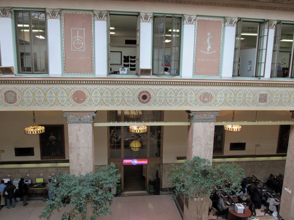 View of the main atrium area, truly a beautiful mansion for Baltimore