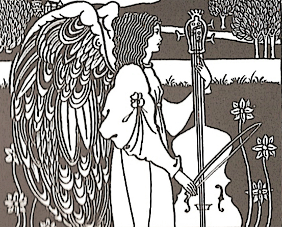 Let's face it, if she wasn't an angel, no one would even listen to her play the cello...(Beardsley)