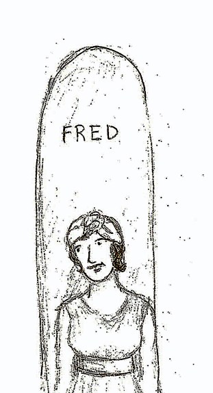 Agatha used a long board named "FRED" when she surfed in Hawaii