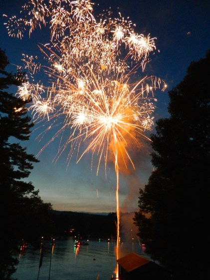 Lovely night in Lake Franklin Pierce