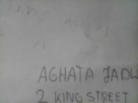 While an interesting name, not Agatha's name.