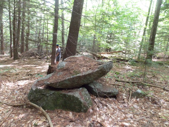 HOW DID THIS HAPPEN?  it's like an alien toddler was just tossing the rocks around.