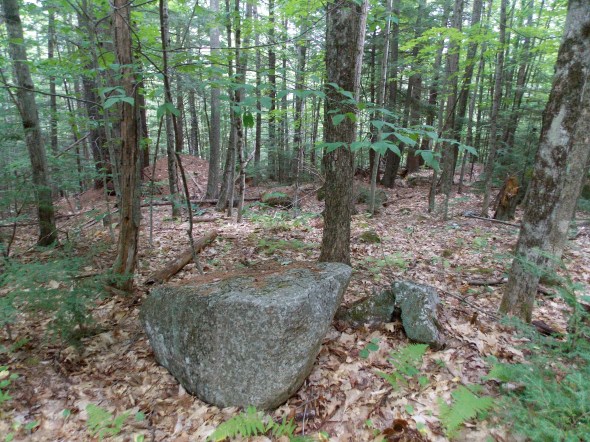 obviously a cut block for building a wall to keep Canadians out of the US?